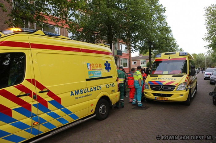 Vijf aanhoudingen bij burenruzie aan de Denemarkenstraat
