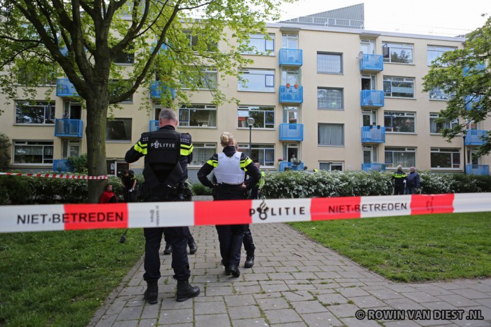 Vijf aanhoudingen bij burenruzie aan de Denemarkenstraat