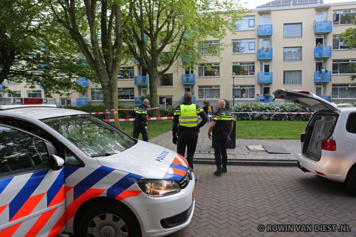 Vijf aanhoudingen bij burenruzie aan de Denemarkenstraat